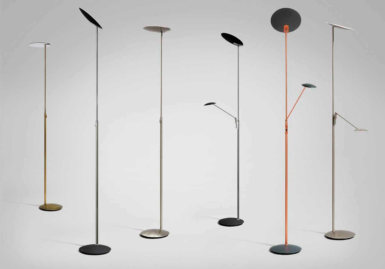 SIONE / Lampadaire avec liseuse